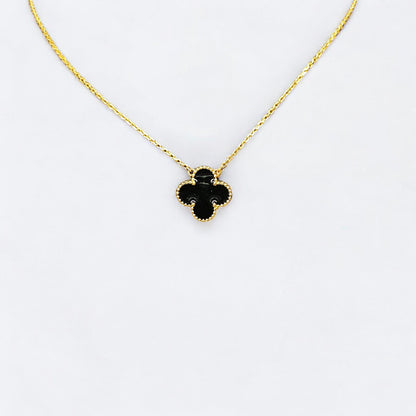 Collana con pendente RKC Simple Shine in argento placcato oro giallo 14 carati, altezza 16 mm, peso 5,8 g
