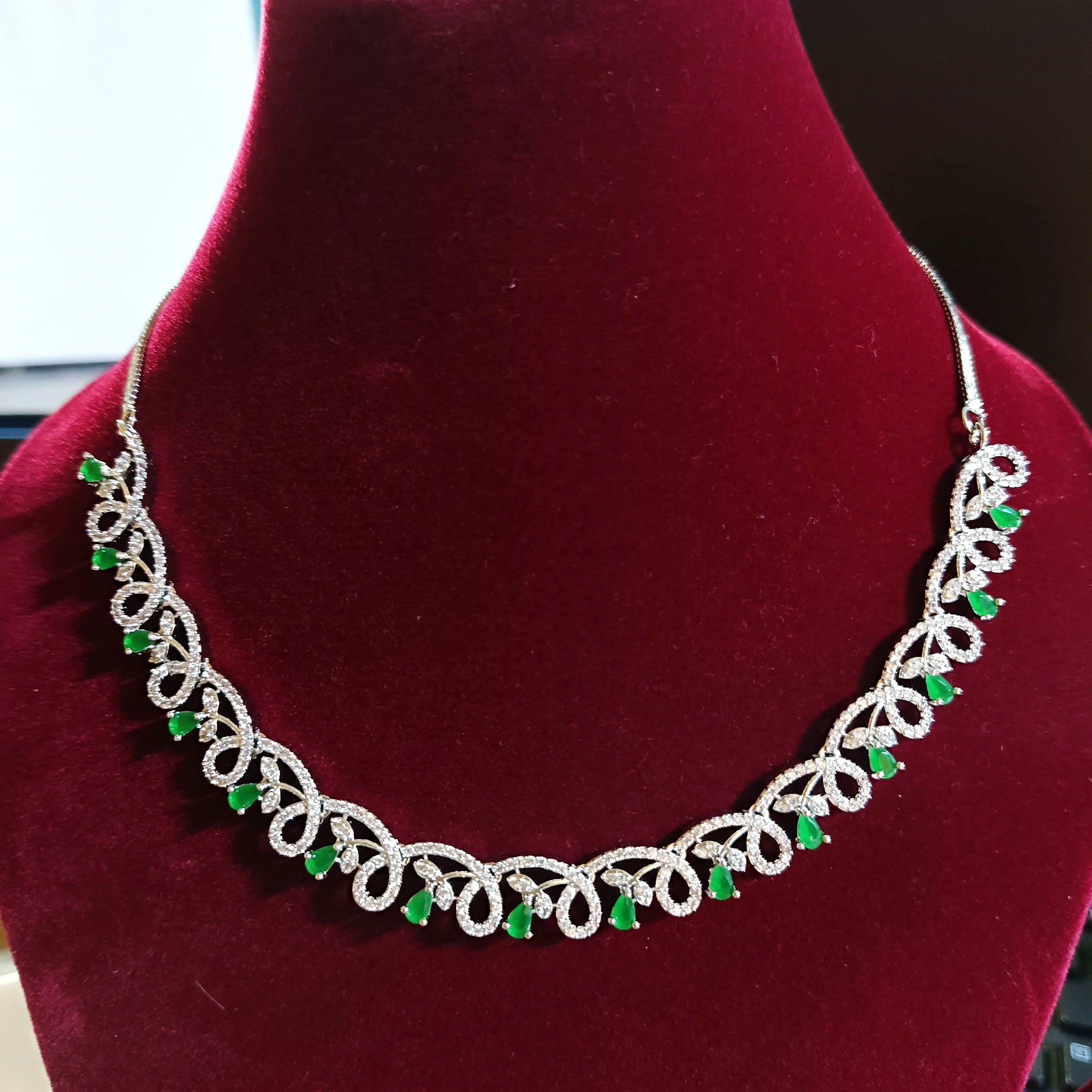 RKC 925 Sterling Silver Charming Necklace Sparkling Charm for Every Occasion