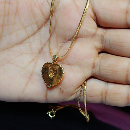 RKC Minimal Heart Pendant Necklace for Women