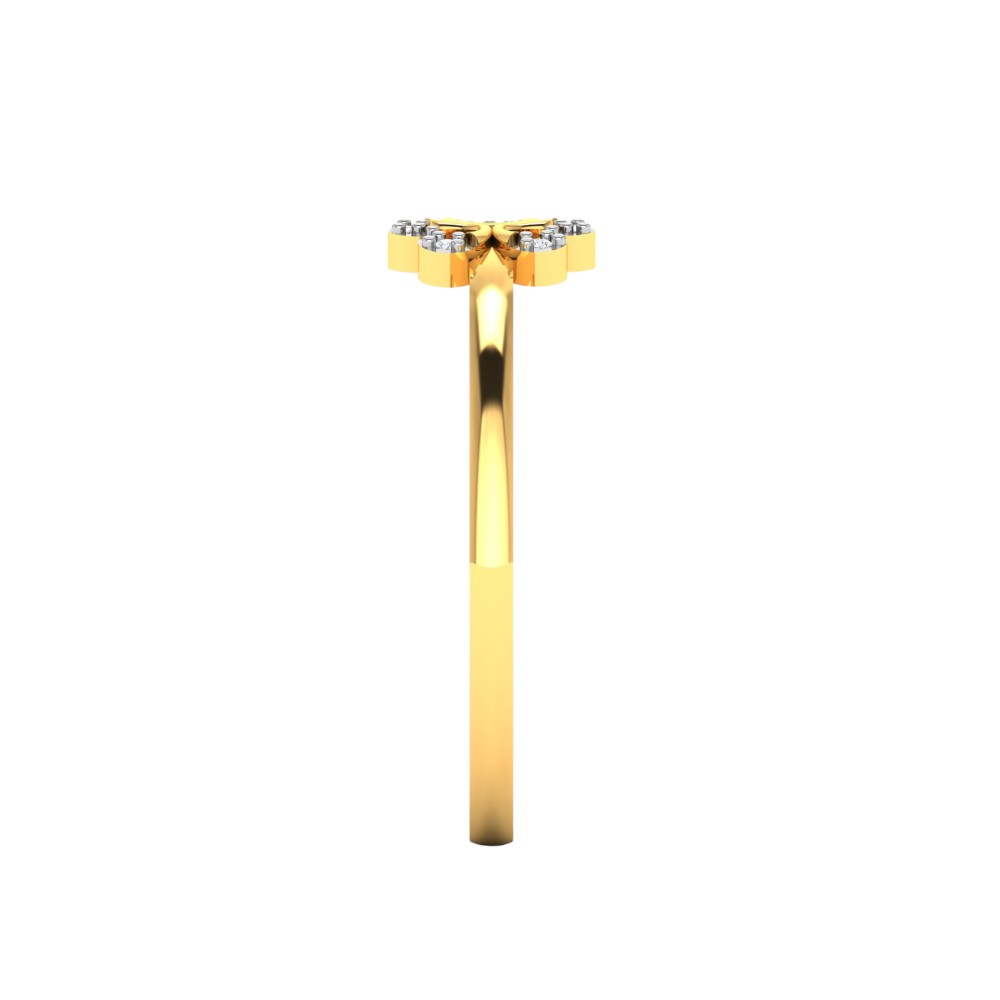 RKC 925 Silber Runder Moissanit Goldener Stapelring Gold über Damenring Schmuck Gewicht 1 g Breite 1,7 mm