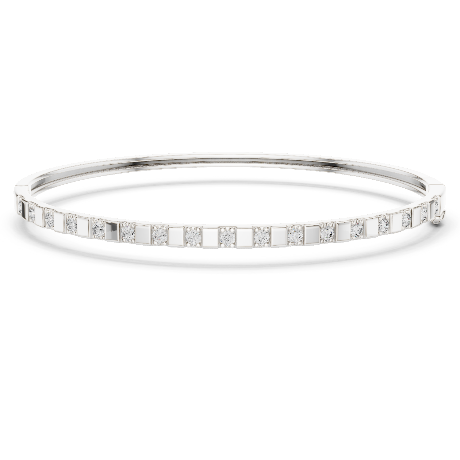 RKC 925 Perak Murni 0,39Ct Gelang Wanita Moissanite 14K Berlapis Emas Kuning Berat 11,50gm