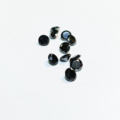 Brown Diamond , Round Brilliant Cut, September Birthstone 5 mm 3 PCS
